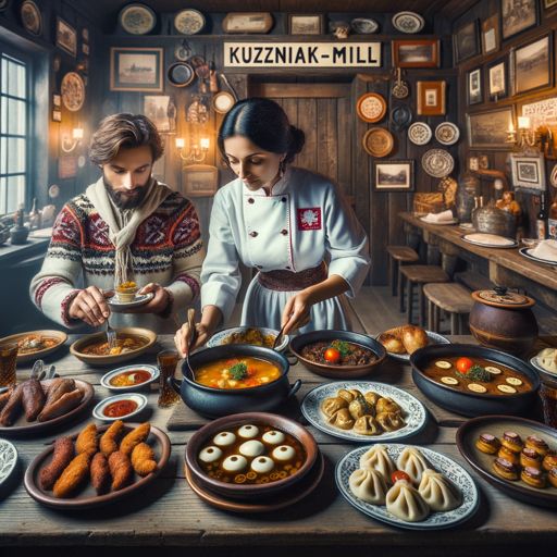 Rytuał degustacji i sposób serwowania potraw